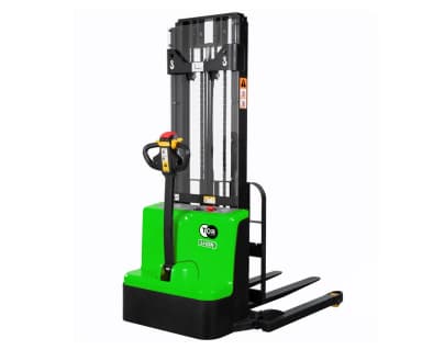Штабелер самоходный 1,5 т 2,0 м TOR WSS15H-2000SC PRO Li-ion 24/60 В/Ач раздвижные вилы, опоры — фото 1